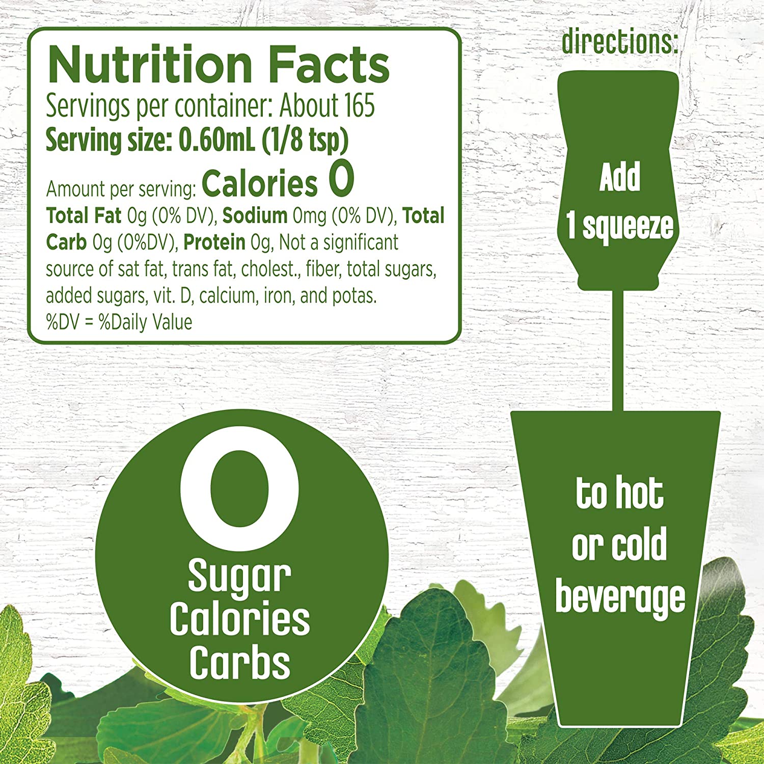 Splenda Stevia Liquid Zero Calorie Sweetener, 1.68 fl oz Bottle - image 3 of 11