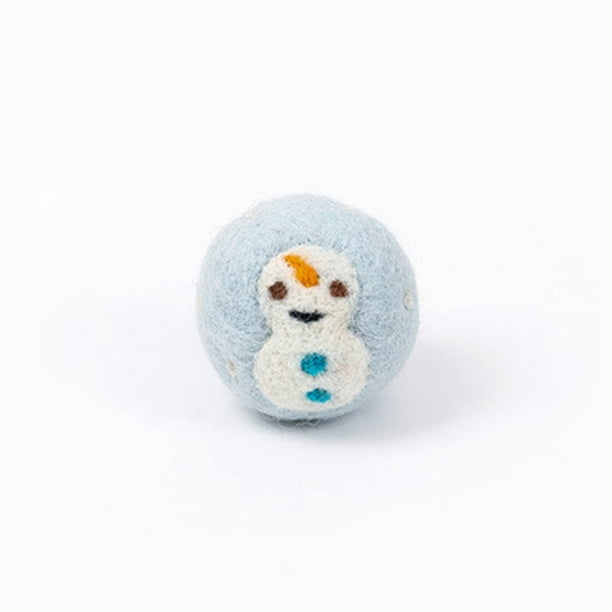 Advancent Muñeca de Navidad de fieltro de lana suave, Mini de tamaño pequeño, diferentes formas, accesorios de juguete extraíbles, regalo de Kits de decoración para fiestas como se muestra 5 Advancent HA073647-05