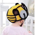 thumbnail image 3 of Casco de seguridad para bebés, gorra protectora anticolisión para la cabeza para niños pequeños, arnés ajustable, protector para la cabeza, sin golpes, cojín para la cabeza, casco de seguridad, 3 of 5