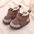thumbnail image 7 of Krdevn Baby Shoes Toddler Boots Soft Bottom Toddler Shoes Plus Velvet Thick Non Large Cotton Shoes,Toddler Girl Shoes,Boys Shoes,Size:2.5-3 Years, 7 of 7