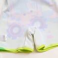 thumbnail image 6 of Linfrsh Baby Boys Swimming Set One Piece Swimsuit Cute Printed Bathing Suit Beachwear Sun Protection Swimwear with Hat(Light Green,1-2 Years), 6 of 7