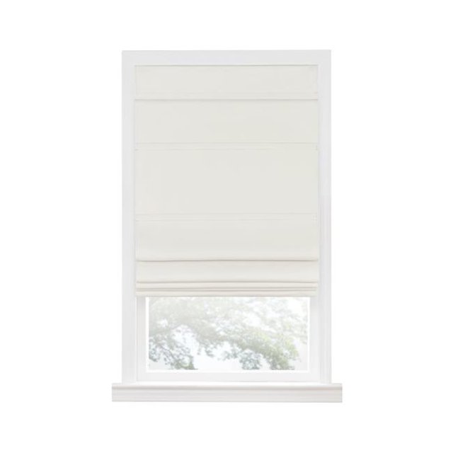 Store Romain Sans Cordon 29 x 64 Po, Ivoire