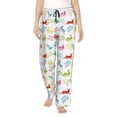 thumbnail image 2 of Lsque Happy Easter Rabbit Print Women's Pajama Pants, Lounge Pant - Comfortable Home Wear,Elastic Waistband, Stylish Design-Large, 2 of 9