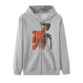 thumbnail image 4 of Sudaderas con capucha con estampado de características de patrón de temperatura somatosensorial de Halloween de otoño/invierno para mujer Pompotops FGAJ22380, 4 of 5
