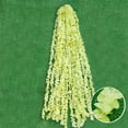 thumbnail image 5 of Mouliraty Artificial Fake Wisteria Vine Rattan Hanging Garland, Wisteria Flower Vines Garland Strings Fake Hanging Flowers Silk Wisteria Garlands for Wedding Garden Christmas Bouquet, Green, 5 of 6