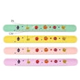 thumbnail image 3 of 10PCS Silicone Slap Bracelet Cute Fruit Slap Bracelet Learning Ruler for Kids, 3 of 9