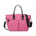 thumbnail image 1 of Wosthever Bolsas de almuerzo con aislamiento OxfordCloth para mujeres con capacidad de almacenamiento y bolsa de almacenamiento con estilo rosa roja, 1 of 6