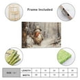 thumbnail image 2 of Framed Christmas Wall Art Snowman Posters Winter Forest Canvas Painting Wall Art Vintage Snowman Poster Winter Farmhouse Decor,Christmas Holiday Decor for Home and Office, 2 of 5