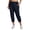 Navy, variant on Active Women's Plus Size Buttery Soft Weekend Pant, Clean Waisted Lightweight Loungewear Ankle Jogger with Pockets