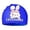 Blue, variant on Kids Silicone Cartoon Swim Cap Comfortable Waterproof Hat for Boys Girls Swimming Pool Beach Size:5-12 Years