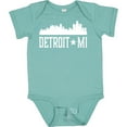 thumbnail image 3 of Inktastic Detroit Michigan Skyline MI Cities Boys or Girls Baby Bodysuit, 3 of 5