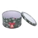 thumbnail image 4 of Caja de lata de Navidad Caja de regalo de embalaje de hojalata de almacenamiento de regalo de muestra cosmética redonda de Navidad, 4 of 14