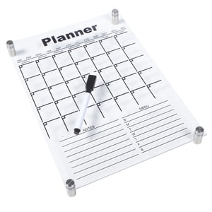 HONITANO 1Set Acrylique Magnetic Dry Erase Board pour Mémo et décoration d'écriture claire de réfrigérateur