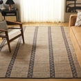 thumbnail image 2 of SAFAVIEH Natural Fiber Nanette Striped Area Rug, Natural/Gray, 8' x 10', 2 of 8