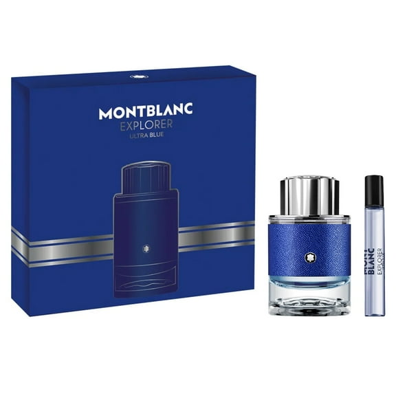 Montblanc Men's Explorer Ultra Blue Gift Set Fragrances 3386460130554
