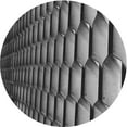 thumbnail image 1 of Ahgly Company Indoor Round Patterned Dark Gray Black Area Rugs, 6' Round, 1 of 6