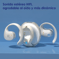 thumbnail image 5 of Auriculares Deportivos Bluetooth Con Oreja Colgante Beige, 5 of 5