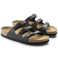 thumbnail image 3 of Sandalias Birkenstock Florida Soft con plantilla Birko-Flor, color negro, 3 of 8