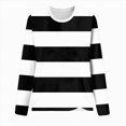 thumbnail image 4 of Godom Long Sleeve Shirts for Women Fall Dressy Casual Blouses Fashion Striped Tunic Tops, 4 of 4