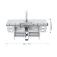 thumbnail image 3 of Locking Hinge 90 Degree Positioning Hinge Residential Door Closer Accessory, 3 of 9