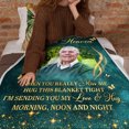 thumbnail image 3 of Feel The Warmth Through This Blanket - Personalized Photo Blanket - Memorial, 3 of 10