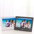 thumbnail image 3 of 7-inch LED Digital Photo Frame with 1024x600 Resolution (16:9), Multi-Functional Media Player Supporting 1080P Video, Music, Calendar & Clock, 32GB Max Storage via SD Card/USB, ABS Plastic Build, US, 3 of 6