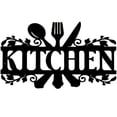 thumbnail image 2 of Clearance! Itchen Wall Decor Rustic Kitchen Wall Sign Black Kitchen Wall Sign Country Farmhouse Your Home Decoration For Dining Room Kitchen Decor, 2 of 8