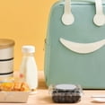 thumbnail image 3 of Bolsa de Almuerzo Aislada Linda Bolsa de Almuerzo Reutilizable con Aislamiento Bento Lonchera para Llevar a Mano de Tela Oxford de Gran Capacidad para Niños Adolescentes ANGGREK  Otros, 3 of 8
