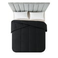 thumbnail image 4 of Mainstays Black Solid Print Hypoallergenic Down Alternative Comforter, Twin XL, 4 of 10