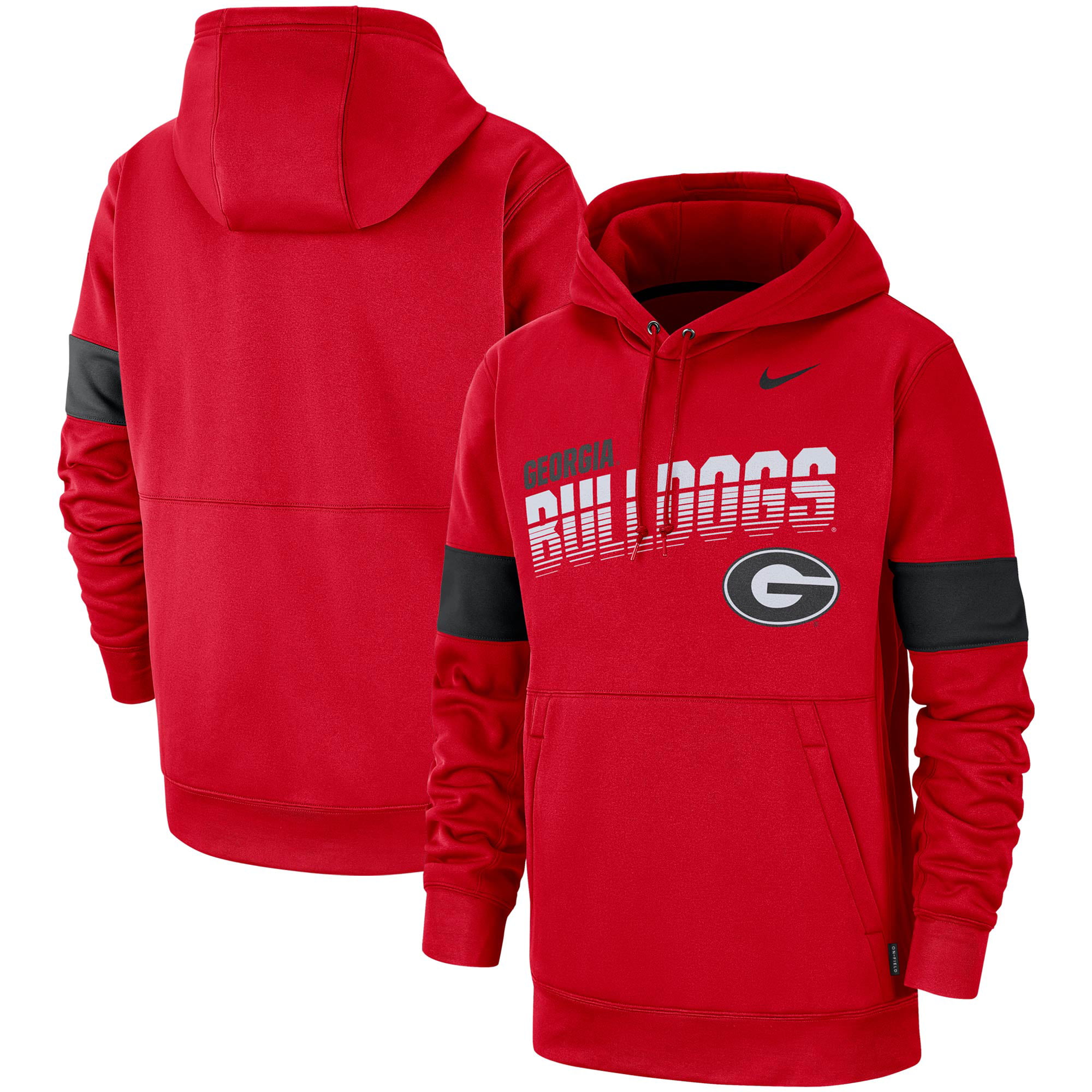 NEW Georgia Bulldogs Football Mens Adult SIZE S Small Hoodie by Majestic 