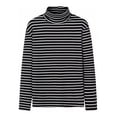thumbnail image 3 of Playera Larga Delgada Hombre Caballero Cuello Tortuga Camisa, 3 of 8