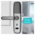 thumbnail image 7 of WiFi Smart Door Lock For Smart Home Biometric Fingerprint Door Lock With Fingerprint/Password/RFID Card/Key/APP ,Easy to Installation and Use, 7 of 7