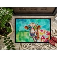 thumbnail image 3 of Carolines Treasures DAC3996MAT 18 x 27 in.  Hippie Animal Cow Doormat, 3 of 5