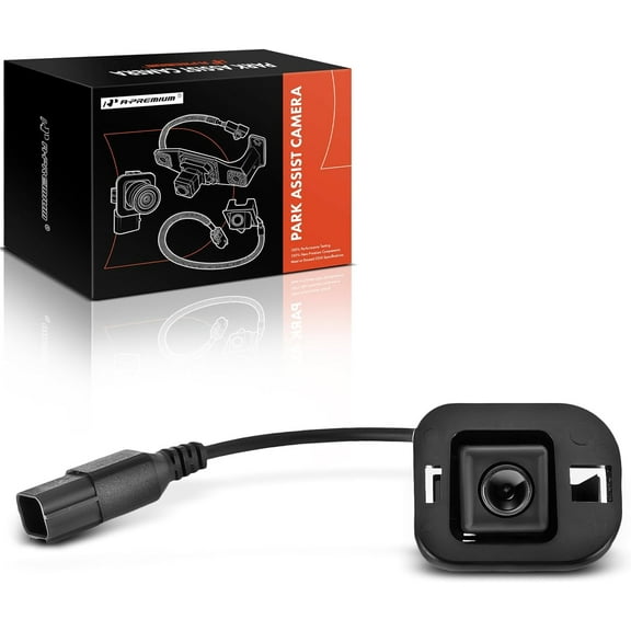A-Premium Park Assist Camera Rear View Backup Reverse Camera Compatible with Select Nissan Models - 2013-2018 Sentra - Replace# 284423RA1A