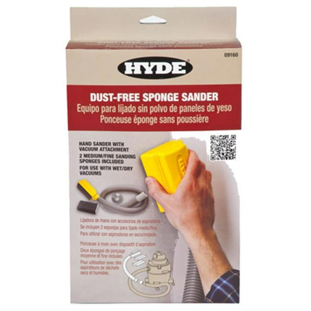 Hyde Tools 09160 Dust Free Sponge Sander