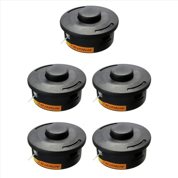 5X Cabezas de de Bump de Hilo de Nilon de 25-2 de Corte Automatico para Desbrozadora Recortador Negro FS120 250