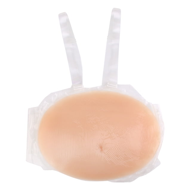 Bump Embarazada Con Vientre De Silicona Falso - multicolor, 2- (1000g) SM SunniMix Embarazo falso artificial