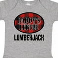 thumbnail image 4 of Inktastic Daddy Little Lumberjack Plaid Boys Baby Bodysuit, 4 of 5
