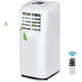 thumbnail image 2 of Gymax Portable Air Conditioner Cooling Fan Dehumidifier 8000BTU w/ Remote Control, 2 of 8