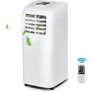 Gymax 8000BTU Portable Air Conditioner Cooling Fan Dehumidifier ASHRAE w/ Remote Control