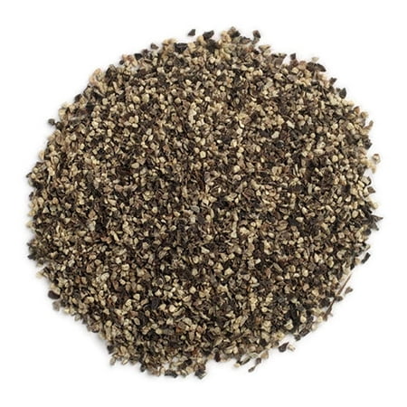 Frontier Co-op Pepper, Black Medium Grind, Certified Organic, Kosher, Non-irradiated | 1 lb. Bulk Bag | Piper nigrum L.