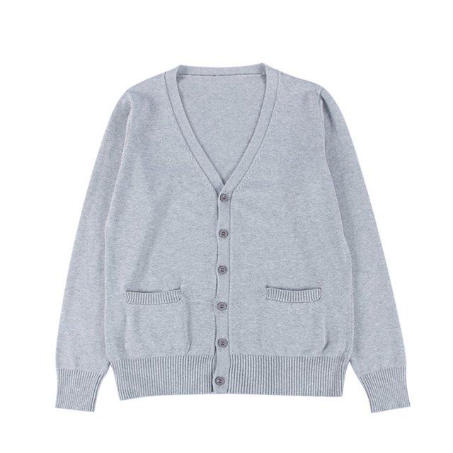 Chaquetas y abrigos casuales de manga larga sin capucha para mujer, cárdigan de punto de color liso con botones, doble bolsillo, chaqueta informal de manga larga con capucha, top de algodón para mujer