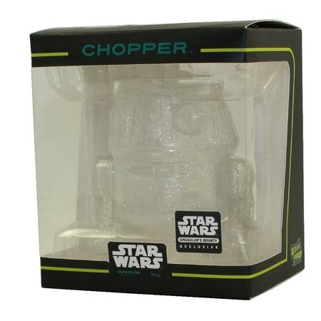 Funko Hikari Minis Japanese Vinyl - Star Wars Smuggler s Bounty - CHOPPER (Clear Glitter) *Exclusive