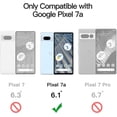 thumbnail image 2 of AQWAL-Case for Google Pixel 7a 6.1-Inch 2023, Non-Yellowing Shockproof Bumper Protective Phone Cover, Anti-Scratch Hard PC Back (Clear), 2 of 4