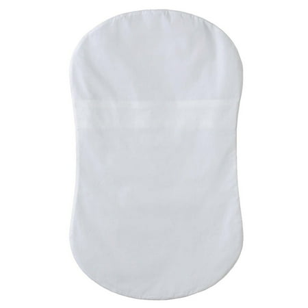 HALO® Bassinest® - Baby Bassinet Swivel Sleeper Fitted Sheet, 100% organic cotton, White