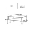 thumbnail image 3 of Mesa De Centro Minimalista Moderna Living Room Vintage, 3 of 5