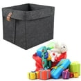 thumbnail image 2 of 2pcs Fashionable Children's Toy Organizers Cubes 12L Capacity Craft from Safe Farbic Felt Materials for Playrooms, 2 of 8