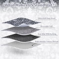 thumbnail image 5 of Traditional Area Rug 8'x10' Foldable Indoor Washable Rug Thin Retro Accent Floral Non-Slip Carpet Mat (Grey), 5 of 7