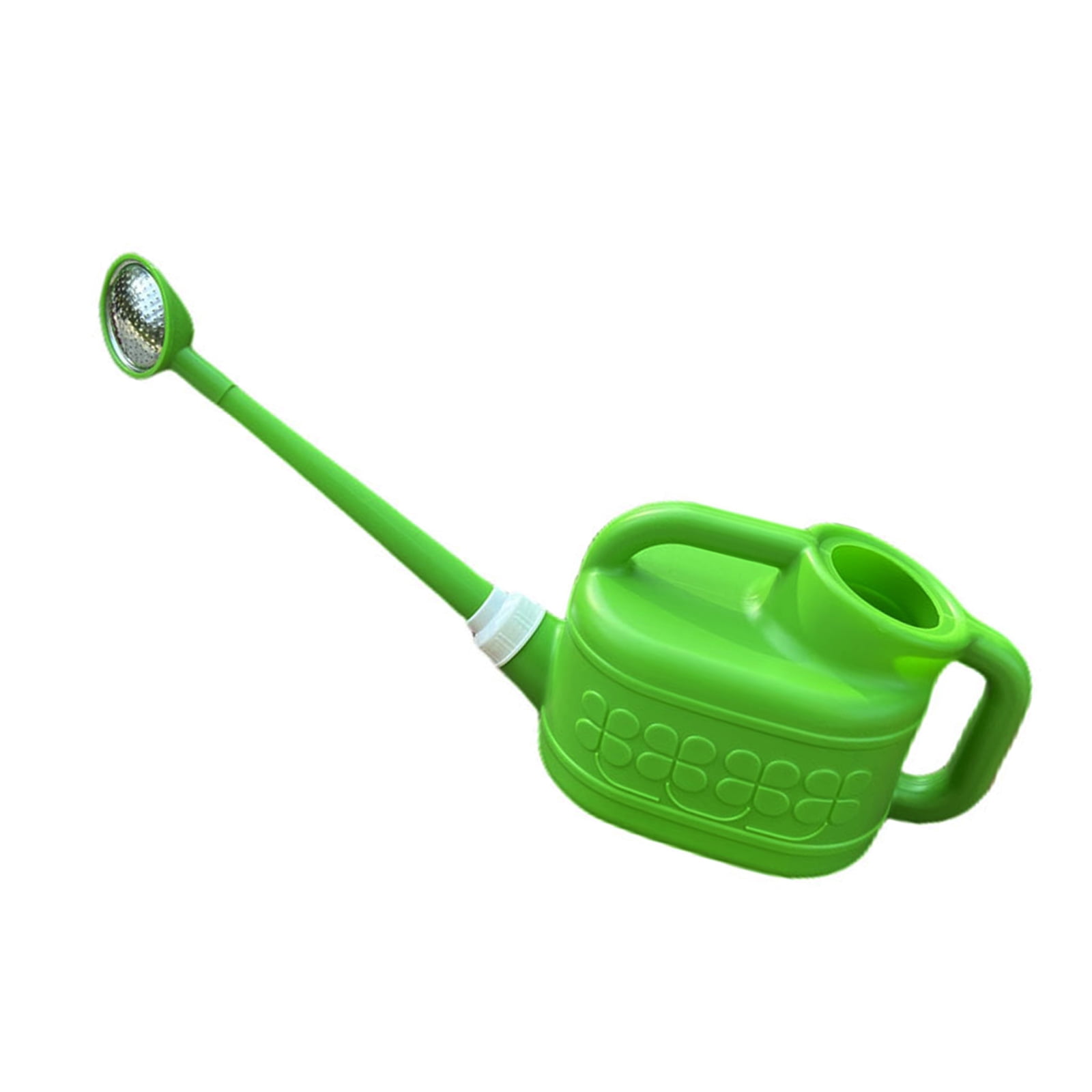 Large Capacity Gardening Watering Can With Interchangeable Spout Plastic Ergonomic Grip For Potted Plant Baskets