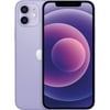 Walmart Family Mobile Apple iPhone 12 5G, 64GB, Purple- Prepaid Smartphone [Locked to Family Mobile]